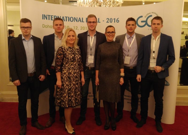 Eesti delegatsioon lõputseremoonial