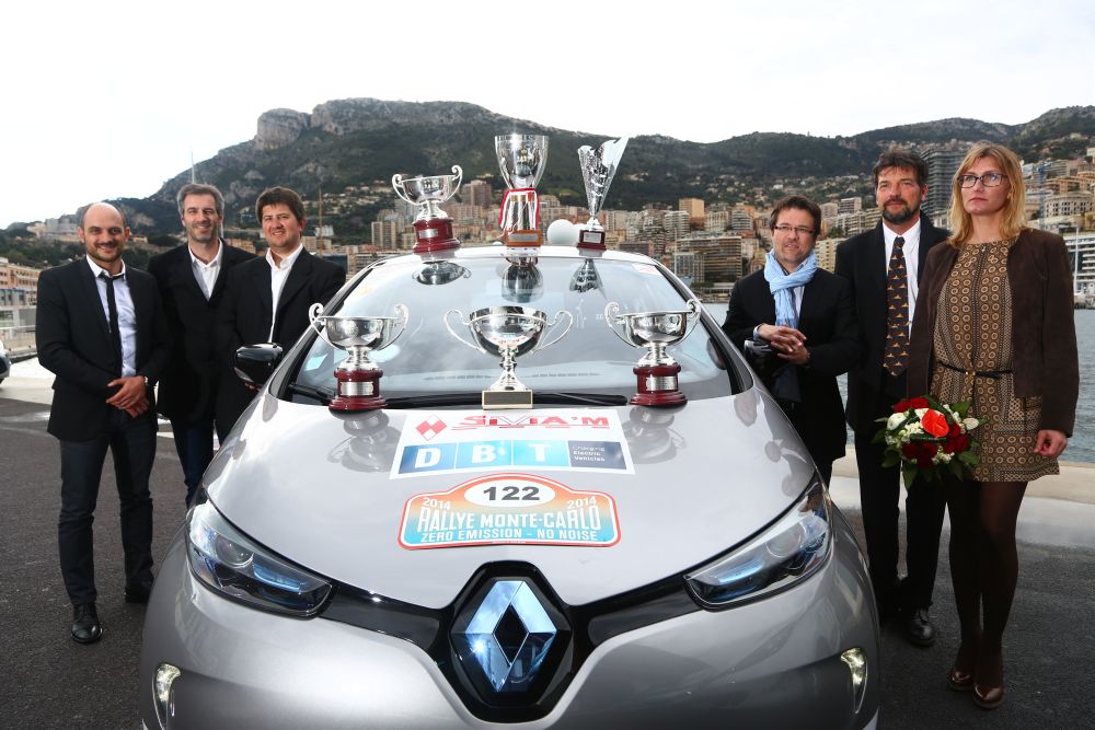 Renault Zoe võitis 2014.aasta “Monte-Carlo ZENN” ralli