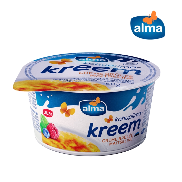 Alma tõi turule uue crème bruleé maitse