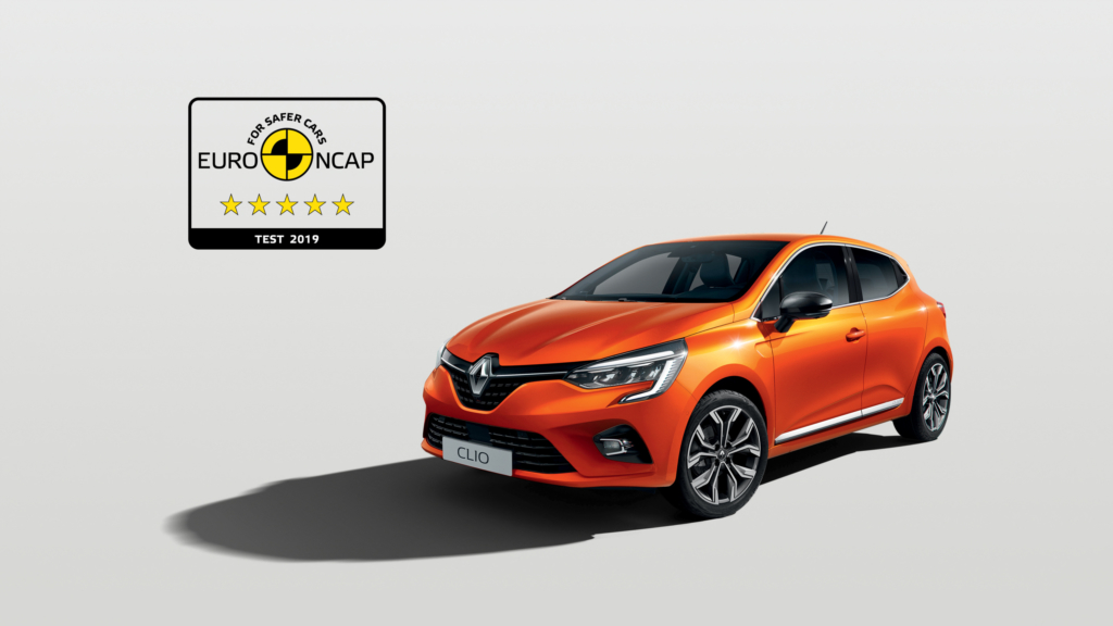 VIIS TÄRNI! Renault Clio sai Euro NCAP-i testimisel kõrgeima hinnangu