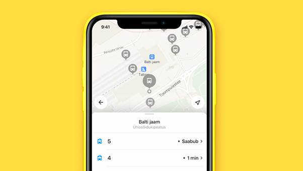Yandex Go rakendus näitab nüüd reaalajas ühistranspordi sõiduplaane