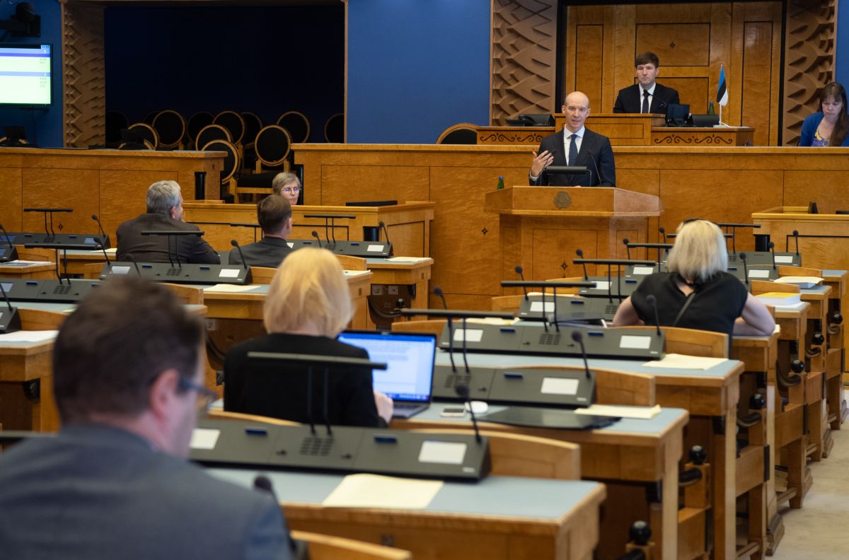Riigikogus arutati Eesti Panga ja finantsinspektsiooni aastaaruandeid