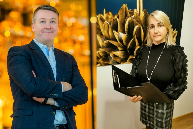 Vallo Arumäe (Foto Karen Härms) ja Jane Bitter (Foto Starfish Academy)