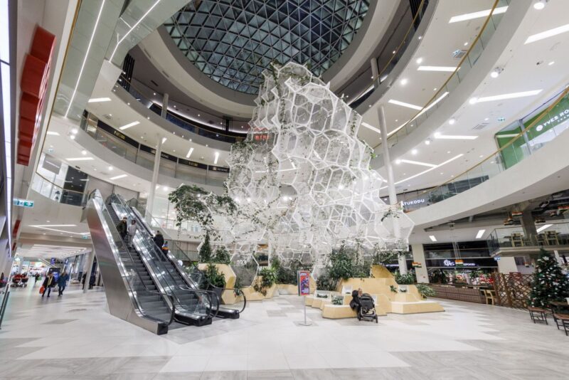 T1 keskaatrium eskalaatorid (Foto Karli Saul)